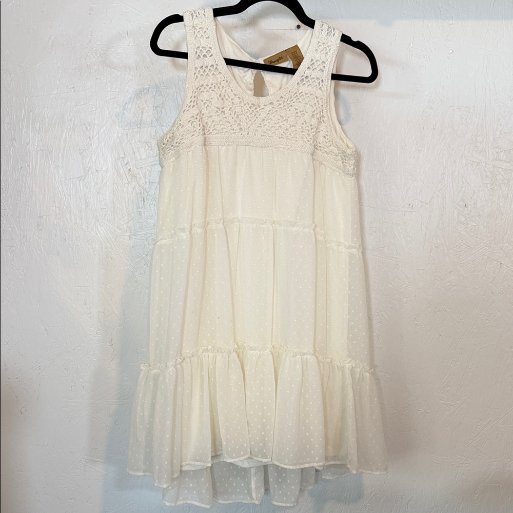 Wrangler Cream High Low Dress